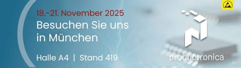 Messehinweis Productronica 2025